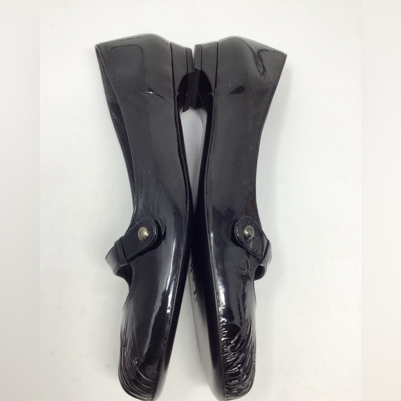 Stuart Weitzman black patent leather flats 11M - Picture 5 of 7